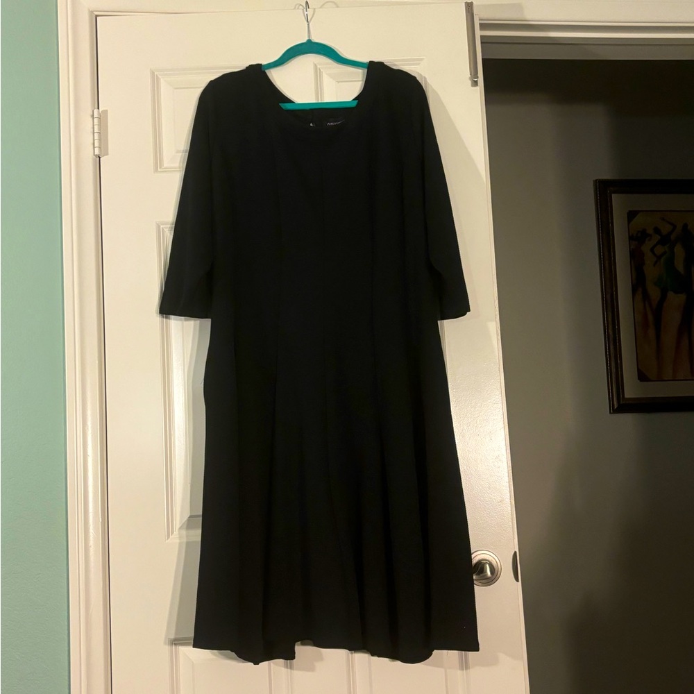Ashley Stewart New with Tags sophisticated classy black dress Size 22/24